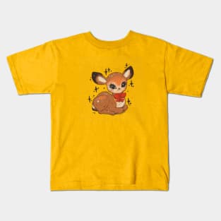 Vintage Deer Kids T-Shirt